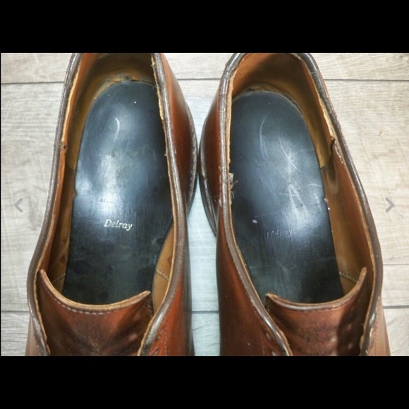 Allen Edmonds Delray Brown Leather Bench Welt Dress Oxfords Shoes Men\'s Size 8.5 main image 7